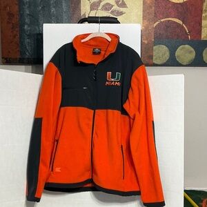 Closet clean out!  Miami Hurricanes fleece